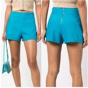Alice + Olivia Donald Linen Short Size: 14